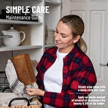 Load image into Gallery viewer, Acacia wood Utensil Holder