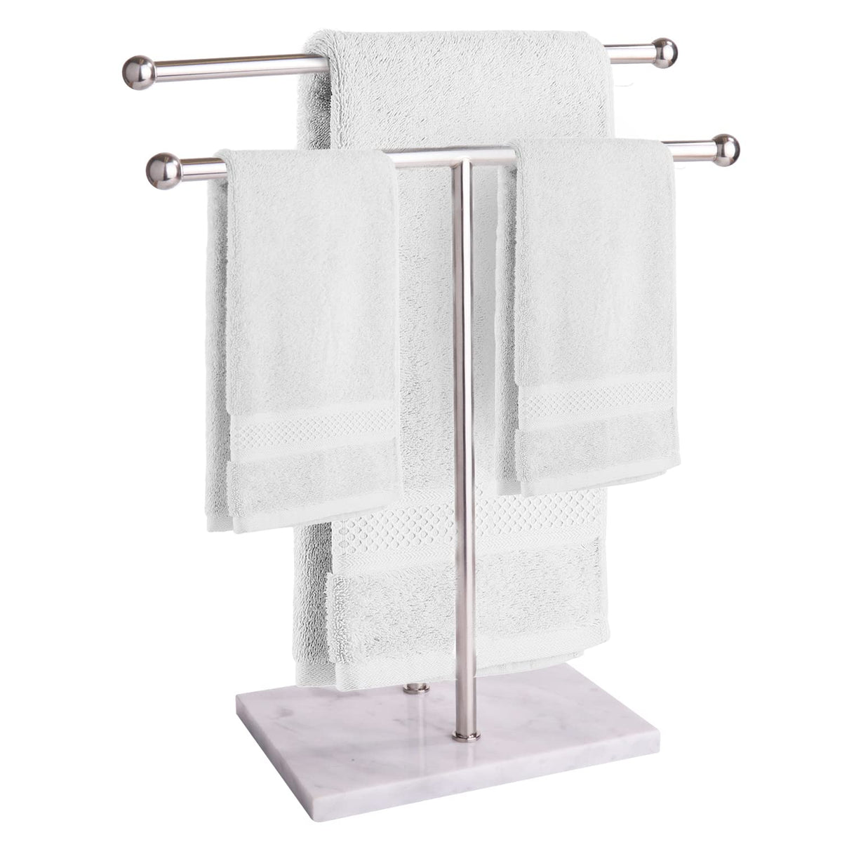 Marble Paper Towel Holder White – Homeries