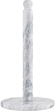 Load image into Gallery viewer, Marble Paper Towel Holder White
