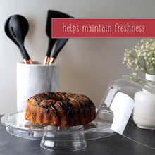Load image into Gallery viewer, Cake Stand with Dome Lid