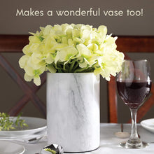 Load image into Gallery viewer, Marble Wine Chiller White