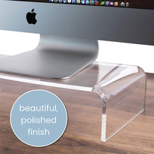 Load image into Gallery viewer, Acrylic Monitor Stand