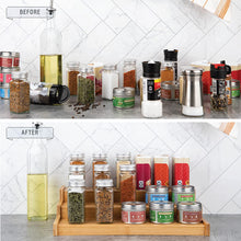 Load image into Gallery viewer, Bamboo Spice Rack