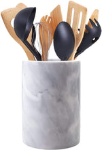Load image into Gallery viewer, Marble Kitchen Utensil Holder