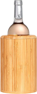 Bamboo Wine chiller with Sleeve