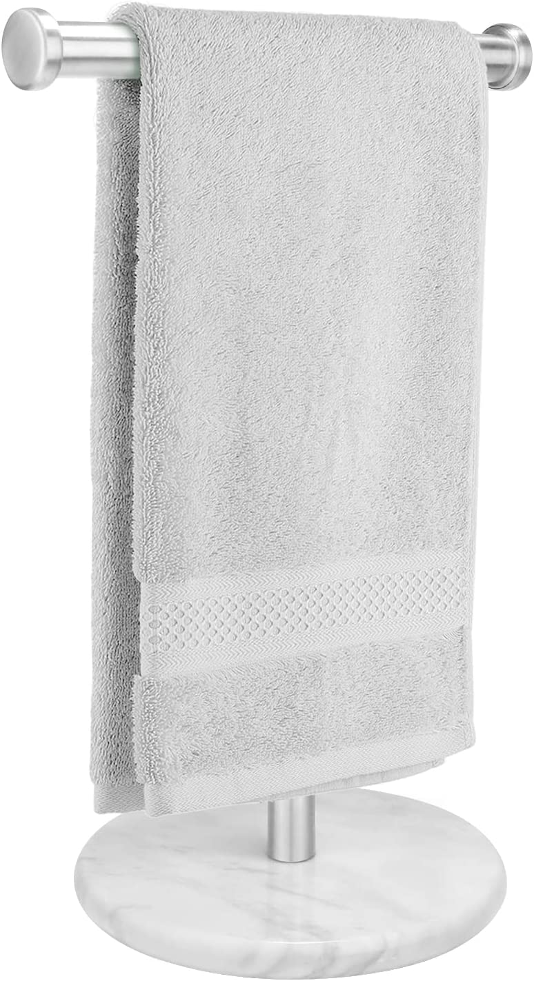 Marble Hand Towel Holder Single Rod
