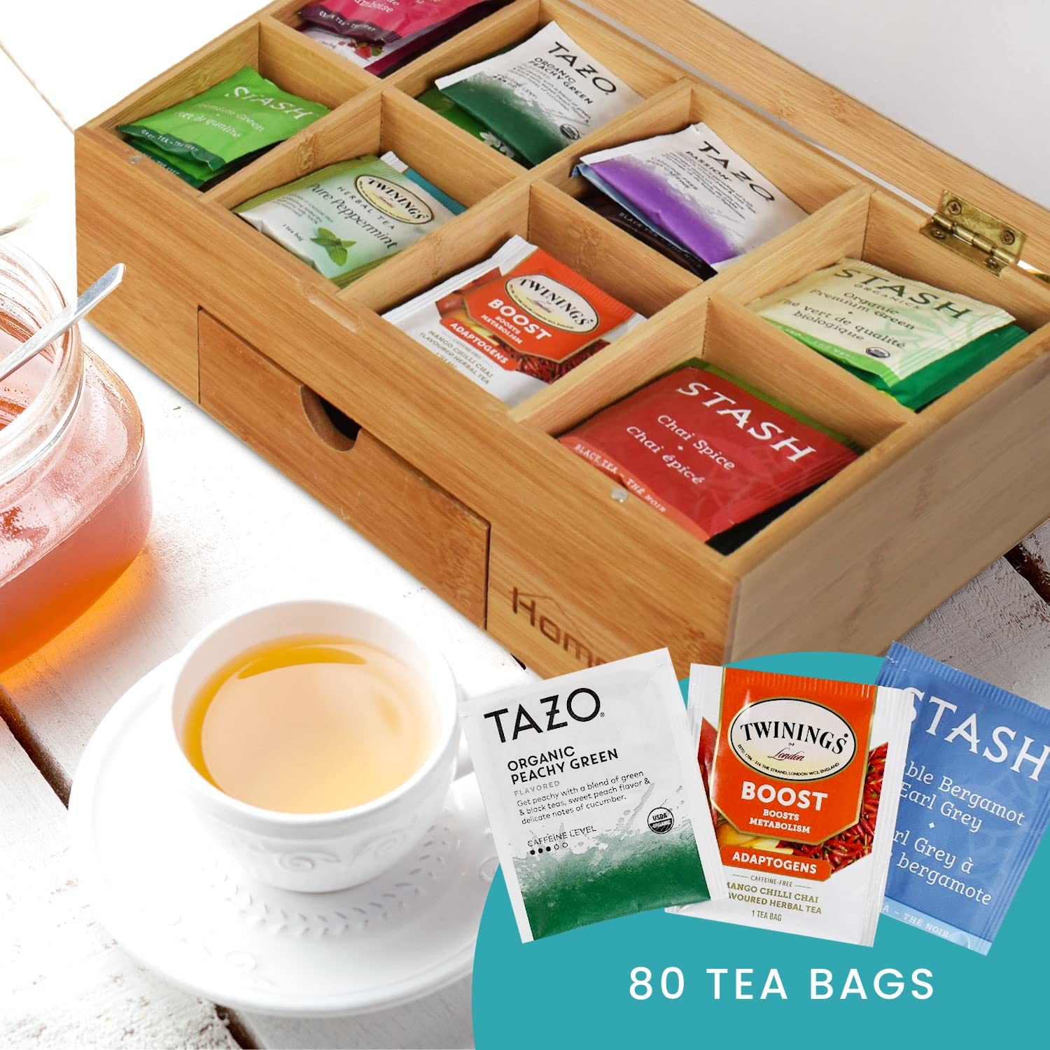 Bamboo Tea Gift Box – Homeries