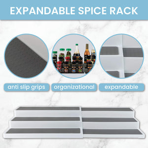 Expandable 3-Tier Spice Rack