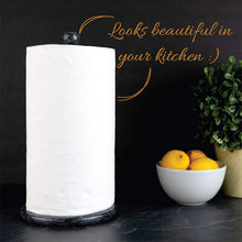 Load image into Gallery viewer, Marble Paper Towel Holder Gray