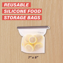 Load image into Gallery viewer, Homeries Reusable Silicone Food Storage bag
