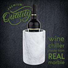 Load image into Gallery viewer, Marble Wine Chiller White